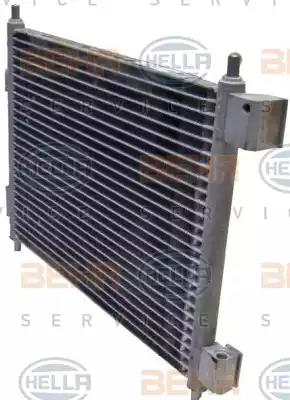 Радиатор кондиционера HELLA 8FC 351 344-321 - Фото 1